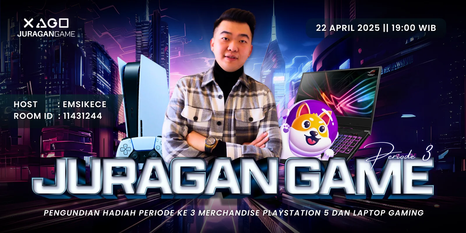 Juragan Game Giveaway Periode 2